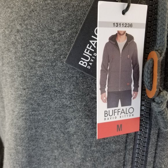 Buffalo David Bitton Mens Sweater Gray 